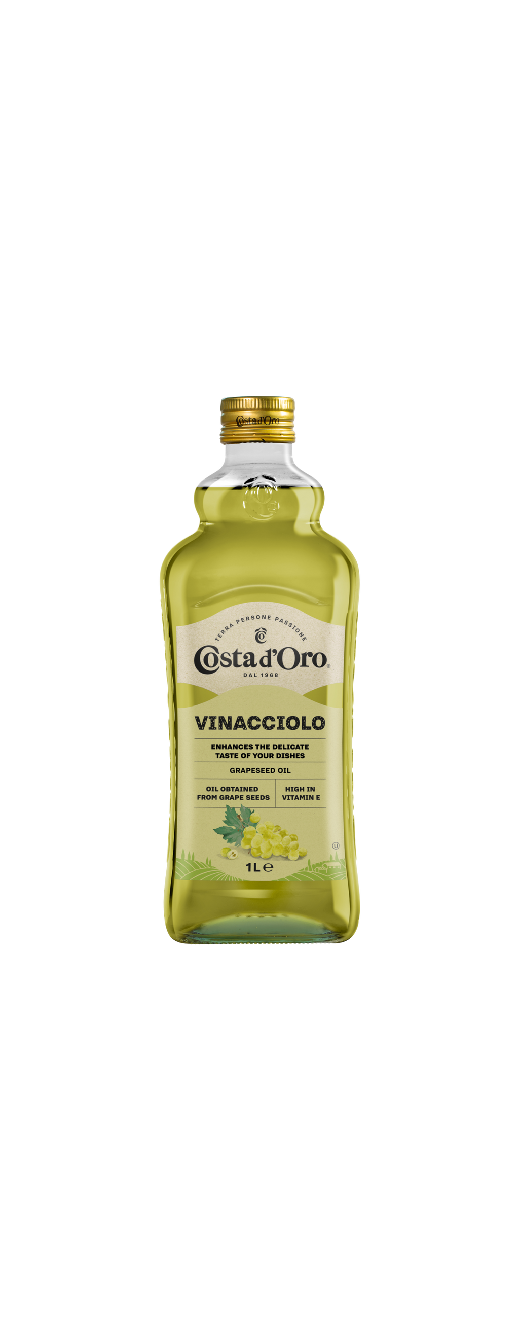 COSTA D'ORO RAFINISANO ULJE OD KOŠTICA GROŽĐA 1L